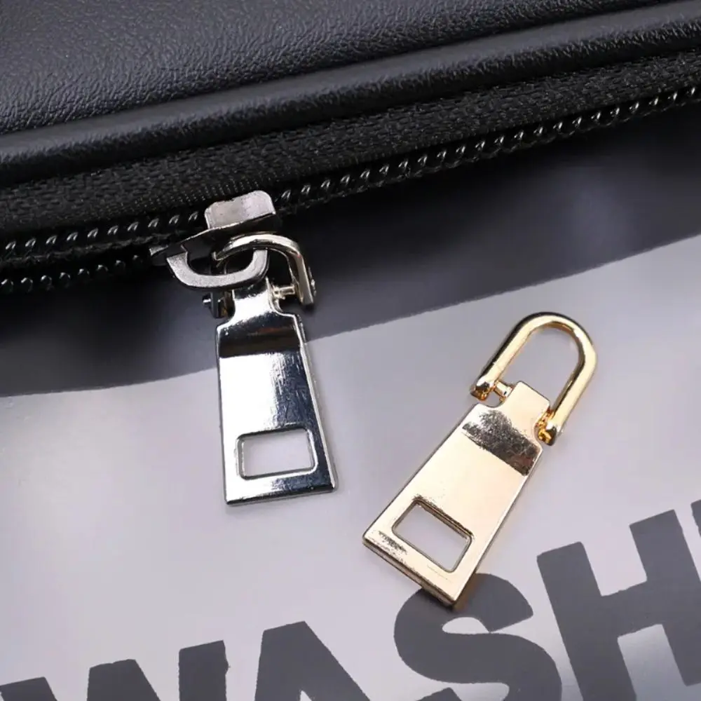

Replacement Metal Zipper Stainless Steel DIY Sewing Zipper Head Detachable Backpacks Purses Repair Zipper Slider Clothing Bag