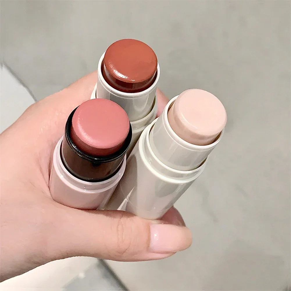 Blusher GLAZED MULTI-PURPOSE STICK Long-lasting SATIN Blush for Eyes and Cheeks Original Real Makeup Cosmetics 3