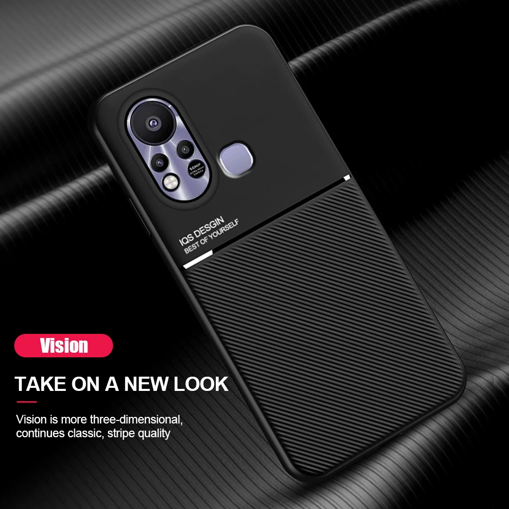 Coque téléphone en cuir mat pour modèles infinix hot_voghion.com