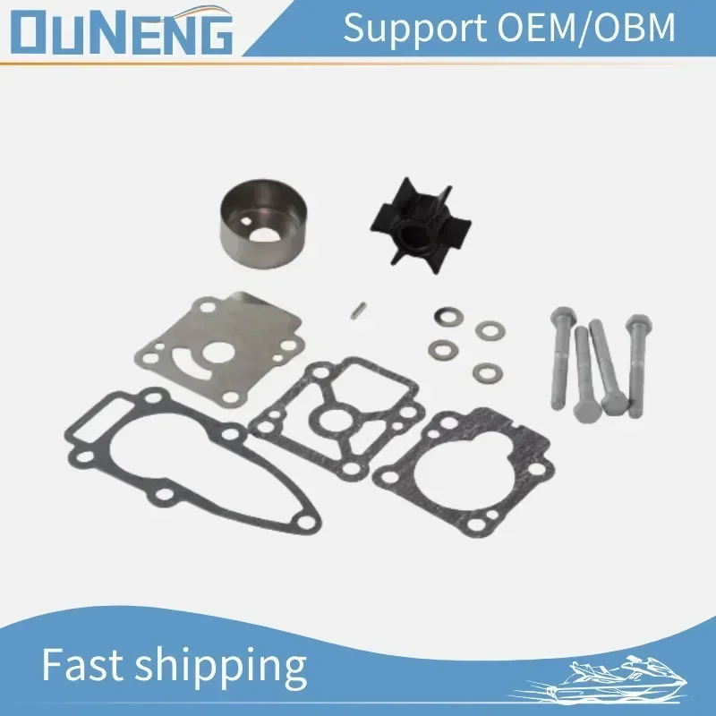 OUNENG 803750A03 3B2-87322-2 Outboard Water Pump Repair Kit Toha-tsu 8 9.8 HP M8B M9.8B NS8B NS9.8B & Merury Outboard
