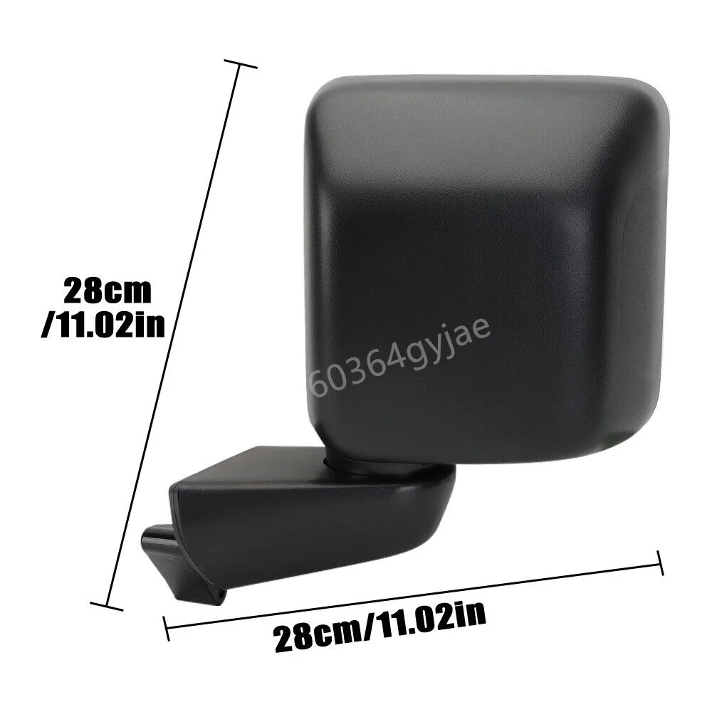 Driver Left Side Mirror Blind Spot For Jeep Wrangler JL 2018-2024  USA VERSION 5PIN (No turn signal)