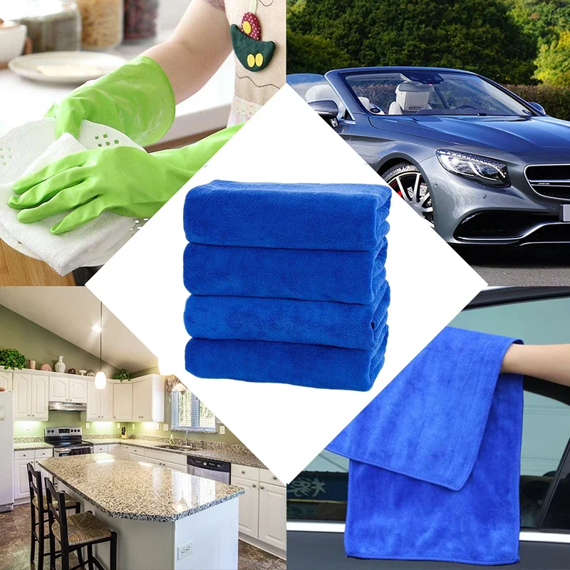 Ultra-Soft Microfiber Towels for Cleaning and Detailing