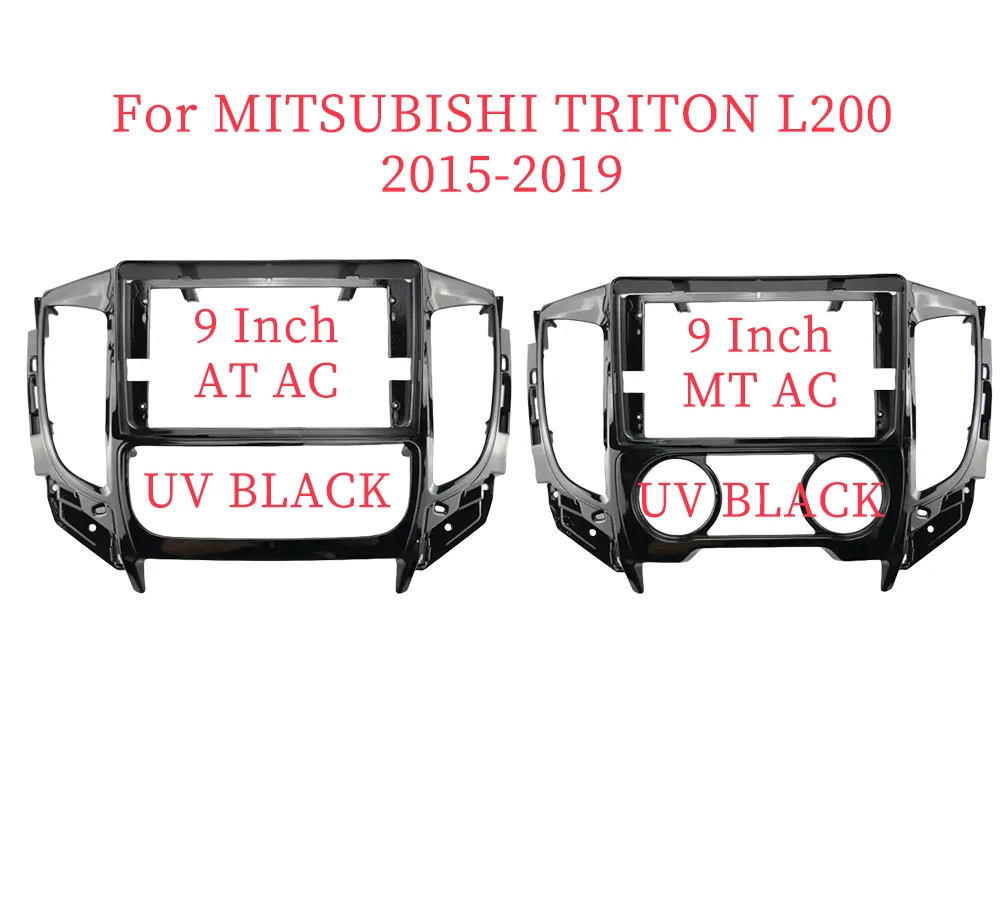

9/10.1 дюймовый автомобильный адаптер для рамы для Mitsubishi Triton L200 2015-2019 Android Радио Аудио приборная панель комплект