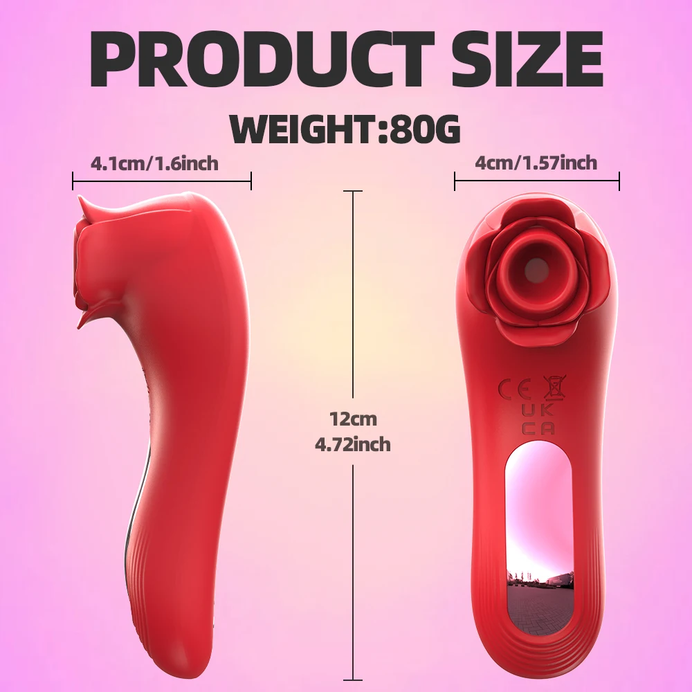 Rose sucking cup vibrator vibrator irritating sex toys adult silicone sensory toys breast massage adult supplies female sexgames