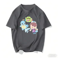 Pokemon Pokopia T-shirt Stampa con Ditto e altri Pokemon 9