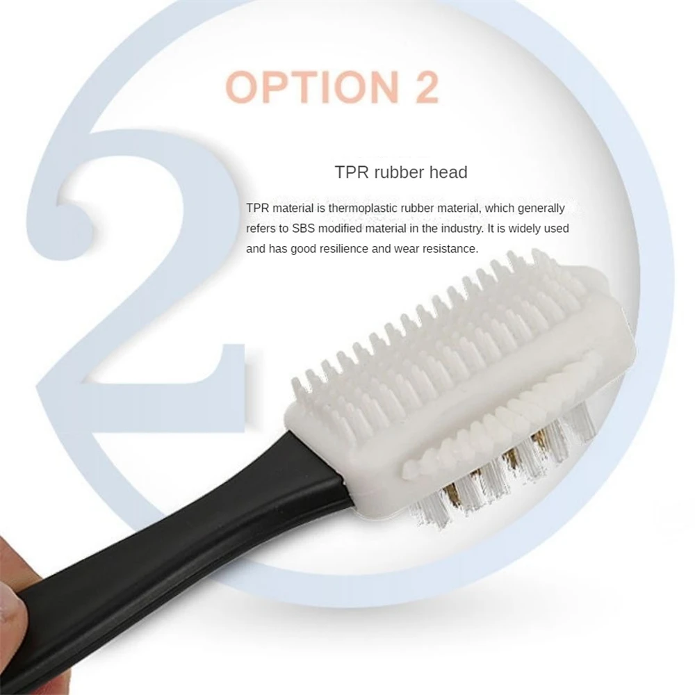 Leather Brush Shoe Brush Shoe Brush Artifact Leather Brush Wire Brush Rubber Brush Frosted Suede Special Brush 5