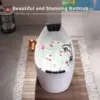59 Inch Freestanding Whirlpool Bathtub with Hydromassage Adjustable Water Jets Luxury Acrylic Massage SPA Soaking Bath Tub 3