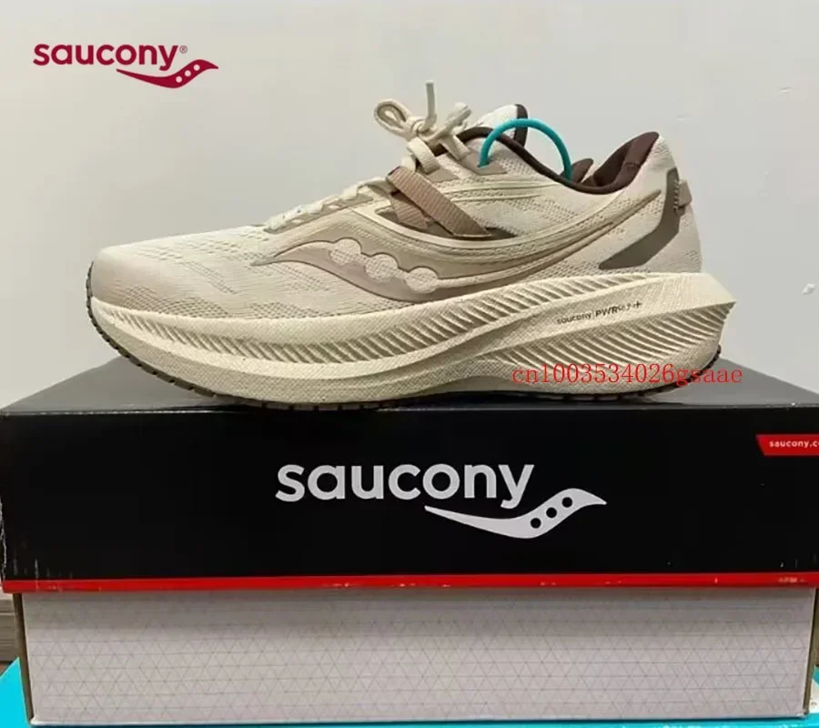 

With Box Saucony Triumph 20 Victory Runner Speed Cross Running Casual Shoes Men Women Cushioning Jogging Race Road Sneakers