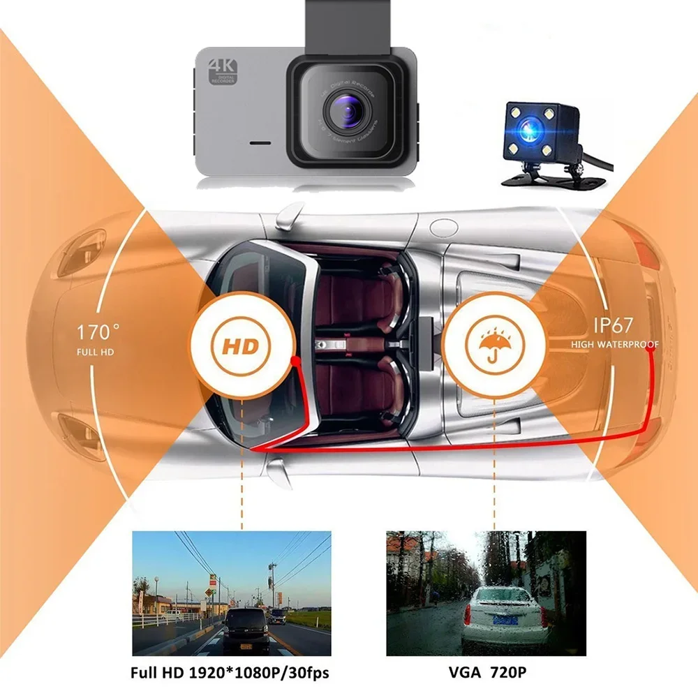 ڵ DVR  Ǯ HD  ķ Ĺ  ī޶,   ߰ ð, ڵ  ķ, GPS  ڽ  , 3.0 ġ, 1296P