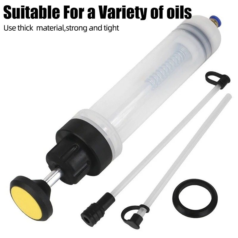 Oil Extractor Pump 0.5L OilFluid Extractor Filling Oil Change Syringe Bottle Transfer Automotive Fuel Extraction Hand Tool