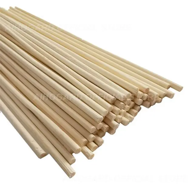 50Db/Pack Bambuszpálca Növényi Növekedési Támogató Rúd Kis Bonsai Ág Szőlő Kertészeti Botok 30 Cm - Image 2