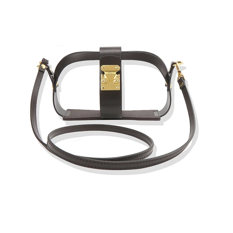 Leather encasement for Cosmetic pouch conversion kit