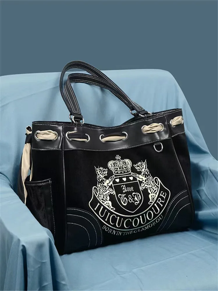 Sac à poignée supérieure avec détail cadenas et fleur