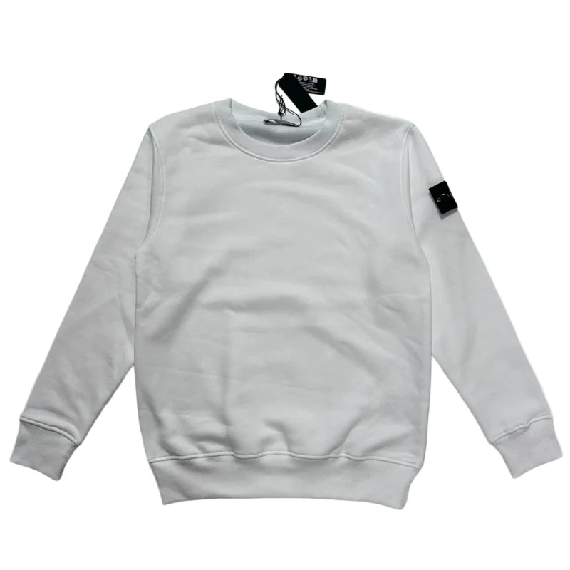 Pull-over Homme 2026 avec Patch Compass, Style Marque de Luxe Italienne, 3 Étiquettes, Col Rond, Coton, Décontracté, Automne 1