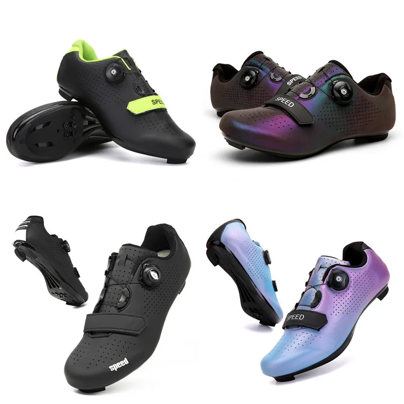 Mountain Bike Lock for Men Women Hard-soled Spinning Shoes Bicycle Lock Wide-soled Riding cycling shoes