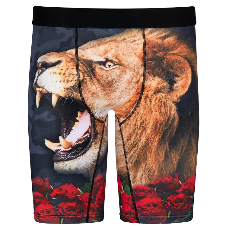 3 Animal Series Zhcth Boxer Briefs Breathable Male Spandex Underwear