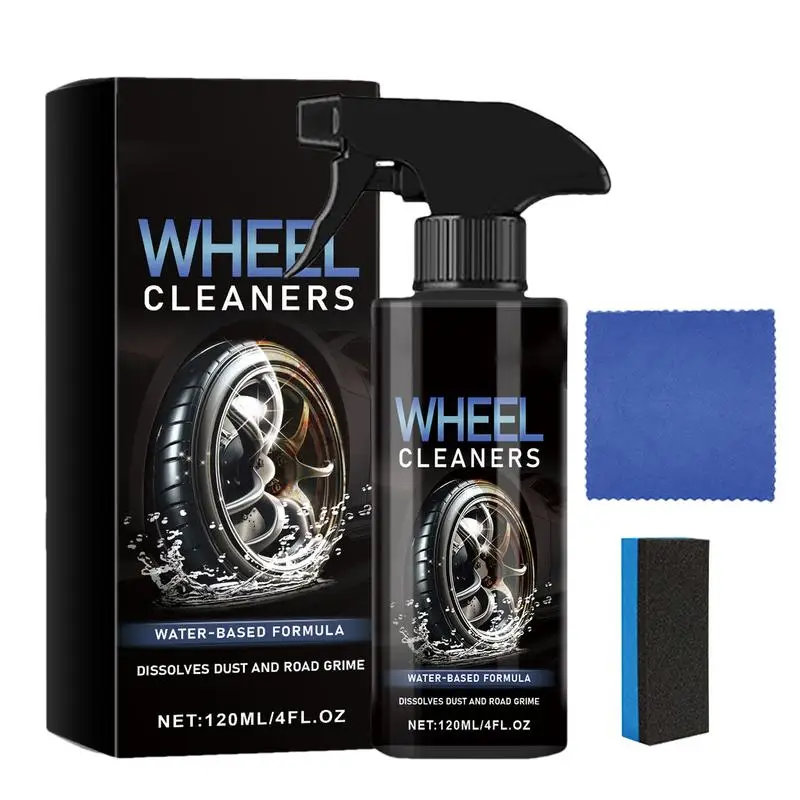 

Спрей для очистки автомобильных колес 120 мл, портативный очиститель шин, комплексный уход за колесами, удобный очиститель автомобиля, спрей