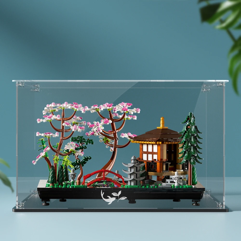Acrylic Display Box for Lego Brick 10315 Tranquil Garden Dustproof Clear Display Case (Lego Set not Included） 4