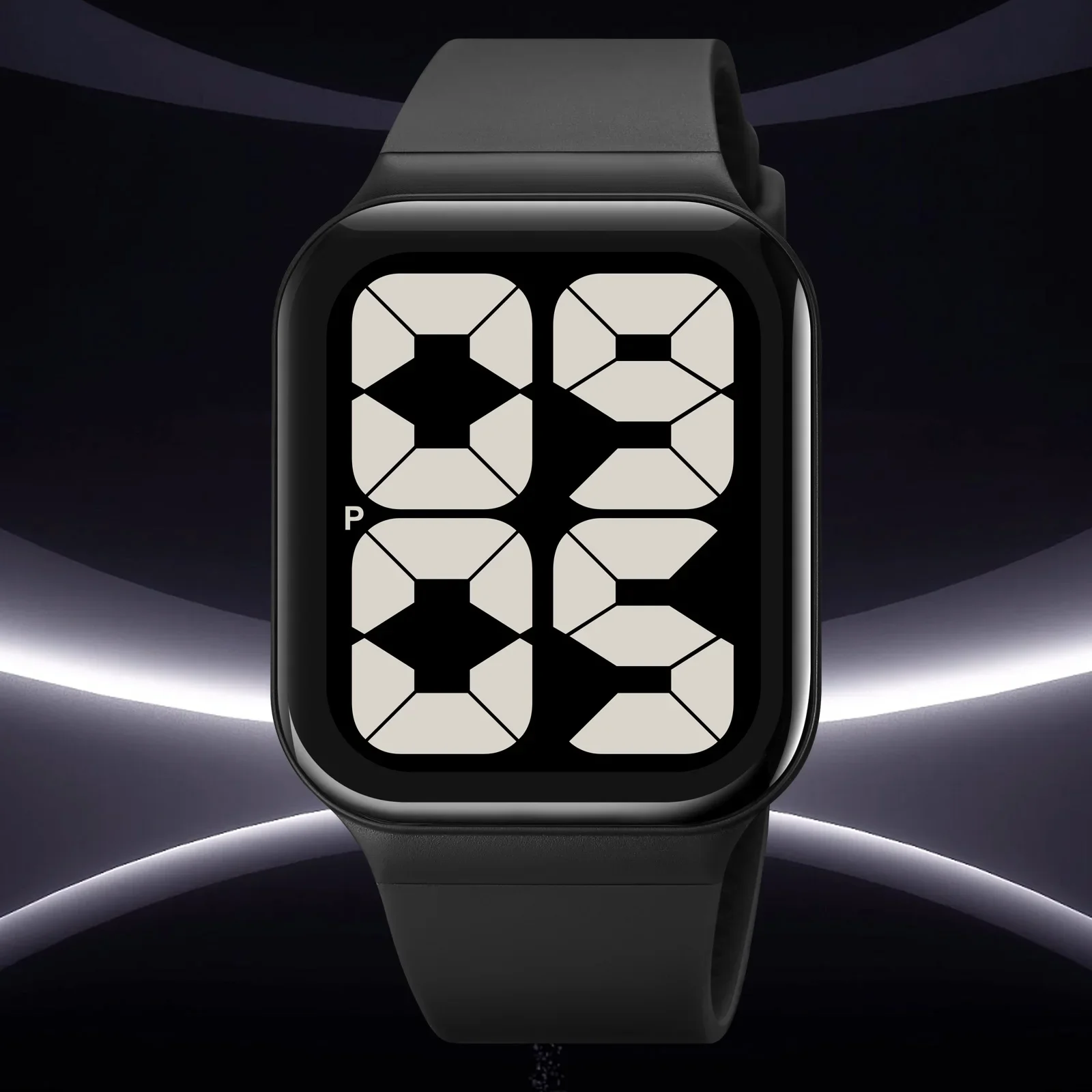 SKMEI 1995 Mens Womens 5bar Waterproof Date Wrist Watch Alarm Clock reloj hombre for Couple 1995 Sport Back Light Digital Watch 2