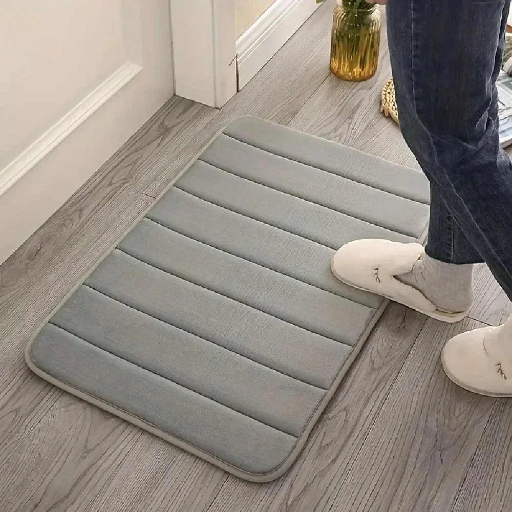 3-Piece Memory Foam Bath Mat Set 5