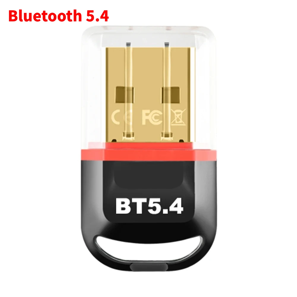 Adaptador USB Bluetooth 5.4 Transmisor Receptor Audio Bluetooth Dongle Adaptador USB inalámbrico para computadora PC Laptop