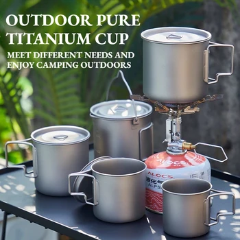 Pure Titanium Camping Mug 1