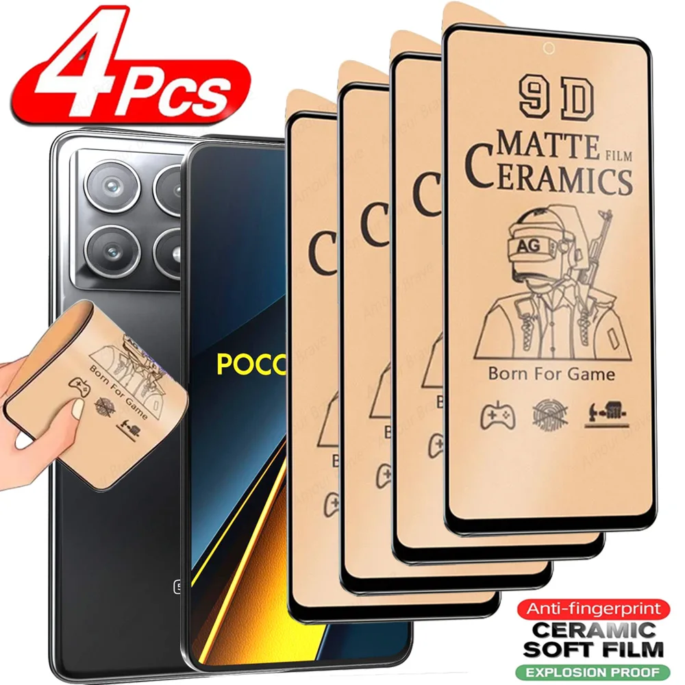 [2 Pezzi] Vetro Temperato Per Xiaomi Poco X3 Pro – Pellicola Protettiva Trasparente 9H