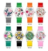 Custom Pattern Wrist Watches Customise Picture Printing on Watch Dial PVC Band Plastic Wristwatch 3