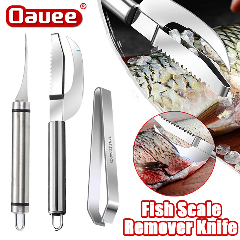 Fish Scale Remover Knife Scales Scraping Stainless Scaler For Fish