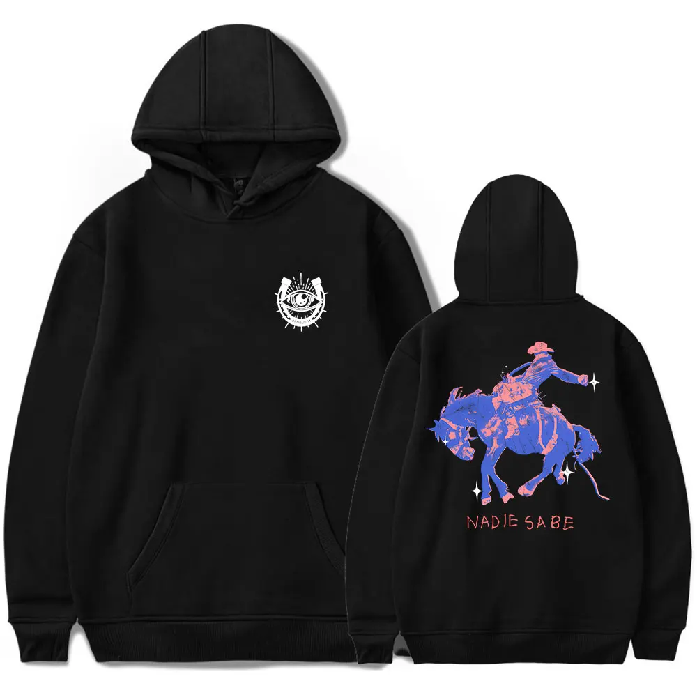 

Men's Bad Bunny Hoodies Nadie Sabe Lo Que Va a Pasar Manana Album Merch Clothes Autumn Winter Women Men Streetwear Sweatshirts