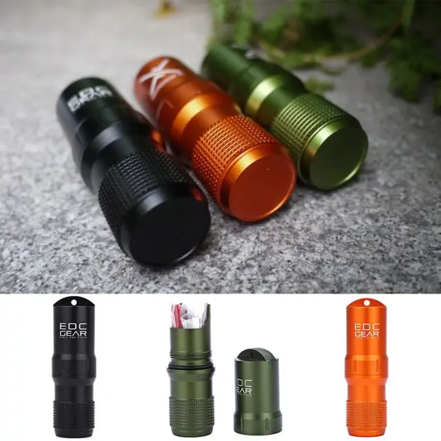 EDC Waterproof Survival Capsule 3