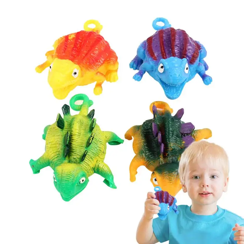 

4pcs Inflatable Dinosaur Toy Cartoon Animal Balloons Dinosaur Blow Up Toy Dinosaur Fun Toys For Kids Birthday Party Favors Gifts