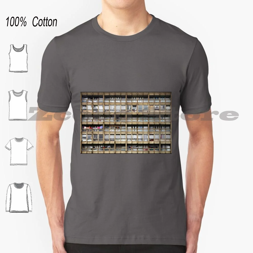 Robin Hood Giardini, Pioppo, London T Shirt 100% Cotone Confortevole Di Alta Qualità Robin Hood Giardini Pioppo London Housing