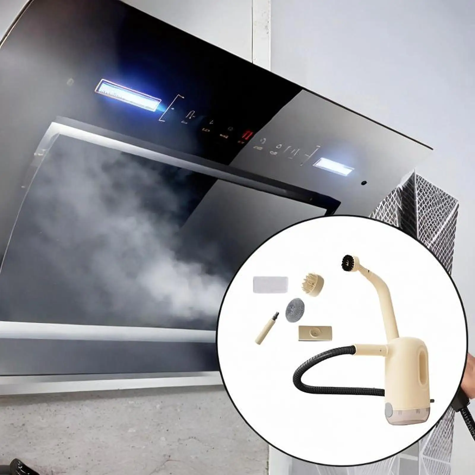 Handhold Steam Cleaner Multiuse 300ml Water Tank Sturdy Mini High-pressure Steam for Range Hood Bathroom Floor Door Frame Window Handhold Steam Cleaner Multiuse 300ml Water Tank Sturdy Mini High-pressure Steam for Range Hood Bathroom Floor Door Frame Window