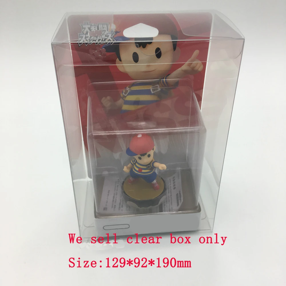 Zuidid Scatola Portaoggetti Trasparente Per Animali Domestici Scatola Espositiva Per Amiibo Per Scatola Da Gioco Super Smash Bros