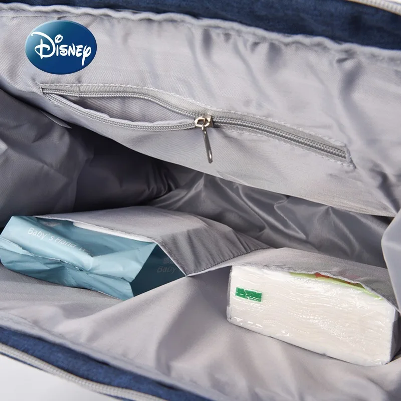 Disney New Diaper Bag Handbag Luxury Brand Fashion Baby Bag Large Capacity Multifunctional 2-piece Baby Diaper Bag High Quality 6