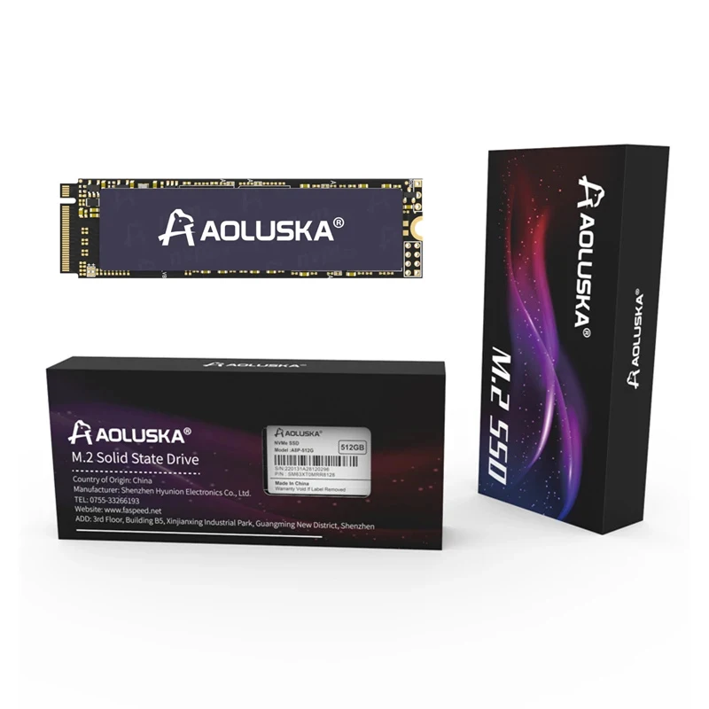 AOLUSKA SSD Nvme M2 512GB 1TB 256G 128GB ϵ ũ, M.2 SSD PCIe3.0 x4 2280 PC  ָ Ʈ ̺, Ʈ ũž PS5 
