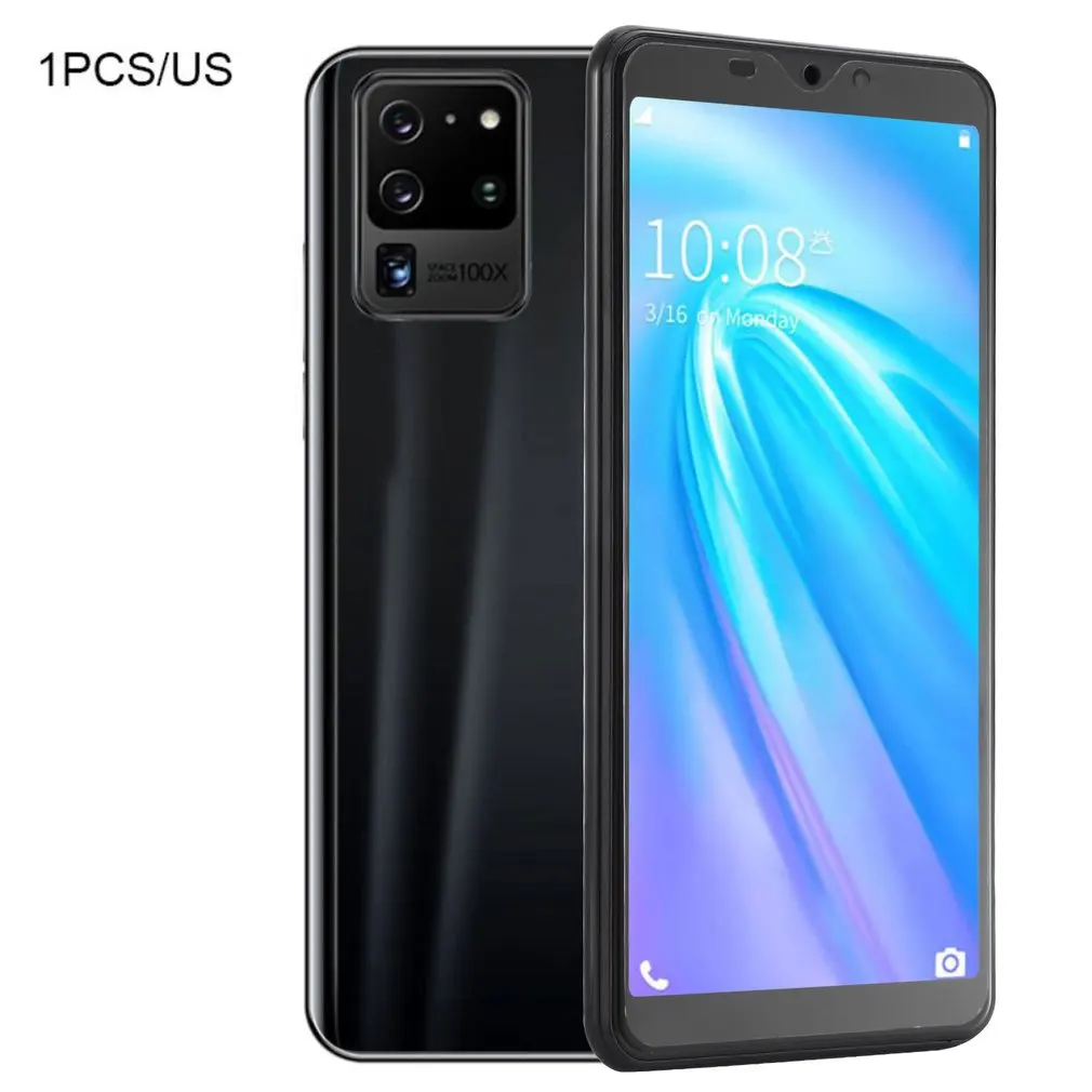 

Смартфон S20 Pro 5.8 Φ 512M + 4G, 3D стеклянная задняя крышка, черный телефон