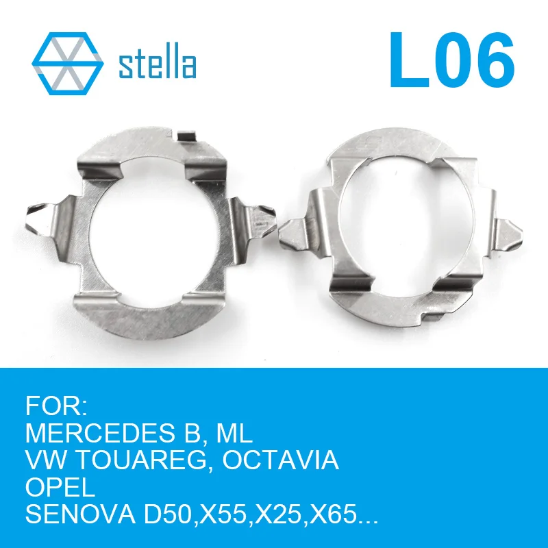 Stella2pcsH7LEDsuportesdefarol/adaptadoresbasedelâmpadaparaMERCEDESB,ML/paraVWTOUAREG,OCTAVIA/ParaOPEL/paraSENOVAD50,X..-AliExpress34
