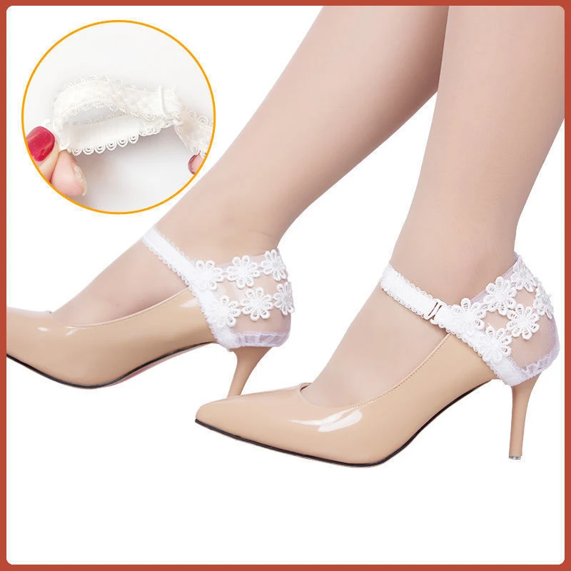 Elastische Schnürsenkel für High Heels, Rutschfeste Verstellbare Elastische Bänder für Damenschuhe, Feste Schuhbänder zur Schuhdekoration – Detail 13