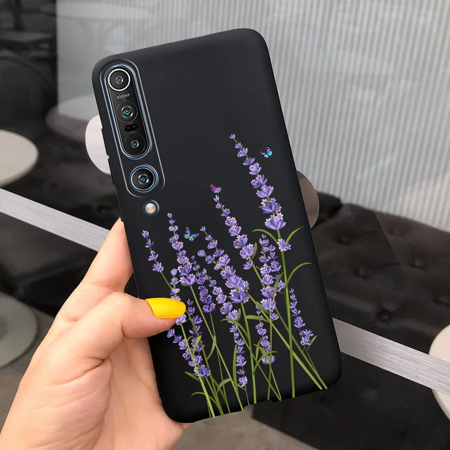 Stylish Flower Girls Slim Soft Silicone Phone Case Cover