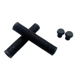 Soft Rubber Bicycle Handlebar Grips - Comfortable Bike Accessories for Outdoor Cycling (1 Pair Bicycle Grips)