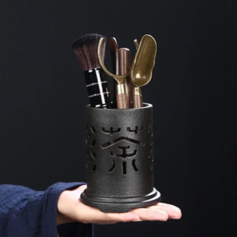 Wooden Tea Set Chinese Ceremony Accessories Tool Chinese Kung Fu Teaspoons Tea Needle Tweezer Clips Utensils Teaware 5Pcs/Set tea ceremony tools,tea set