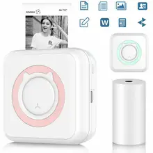 

C15 Pocket Thermal Printer Portable Mini Wireless BT Connect 200dpi Photo Label Memo Wrong Question Printing HOT SALE