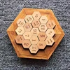Wooden Hexagon Sudoku Number Puzzle Logical Thinking Math Games Toys Kids And Adults IQ Test Montessori Rompecabezas De Madera 2