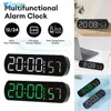 Electronic Clock Creative Multifunctional Led Alarm Clock Temperature Jump Second Display Positive And Countdown Bedside Clock 1