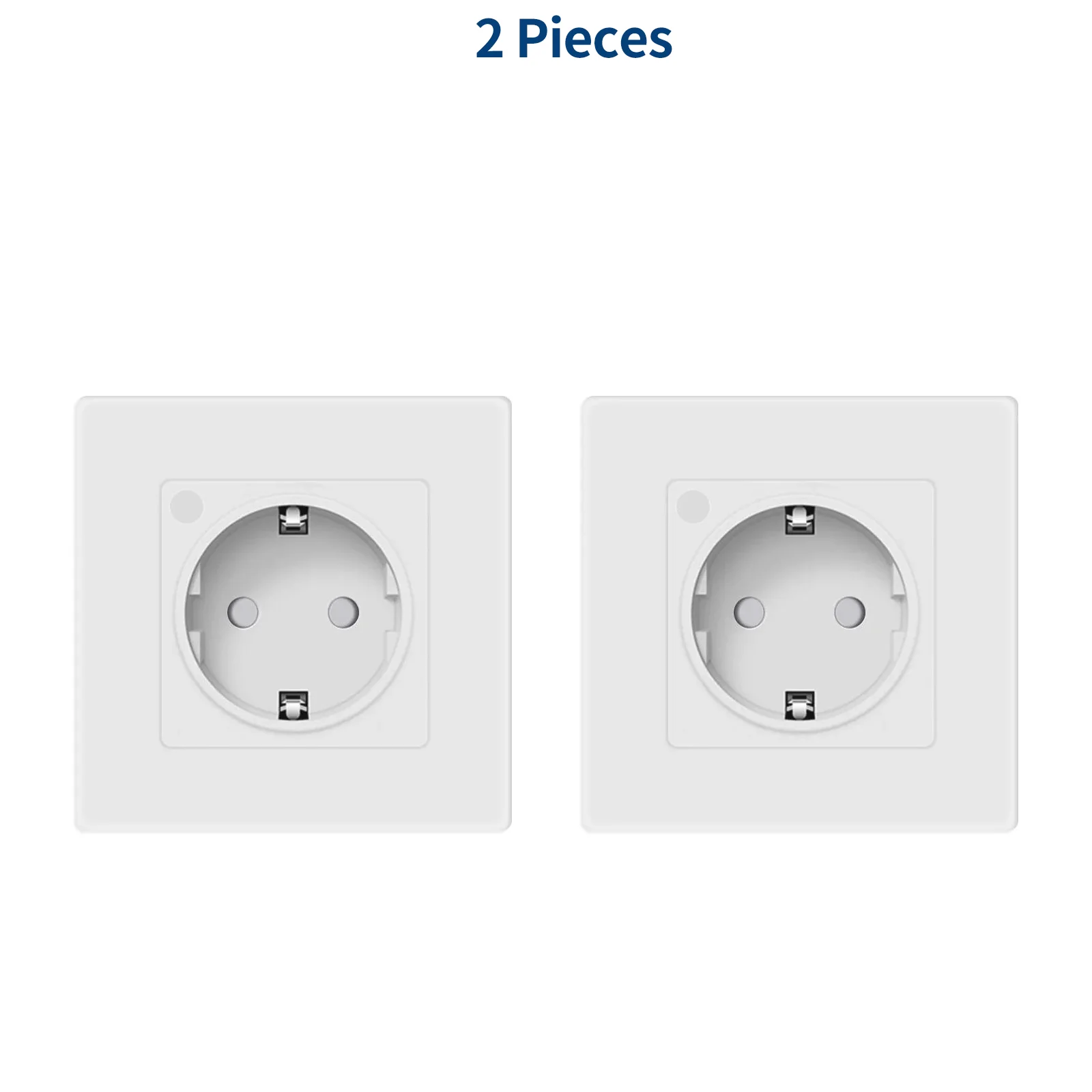 BORUIDAPLS Prise Murale Intelligente ZigBee KR EU Tuya Alexa, Minuteur Connecté, Essentiel pour la Maison Intelligente, 16A 4000W, Surveillance de la Consommation Énergétique, Multiple