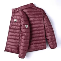 Nobis 2025 New Brand Autumn Winter Light Down Jacket Men's Fashion Hooded Ultra-thin Lightweight Youth Slim Coat Down Jackets 2
