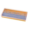 30 Pcs Bur Diamond Grinding Head Set Coated Carving Burrs Rotary Tool Bit Grit 120 Shank 3Mm 1/8 Inch For Dremel Tools Accessori 1