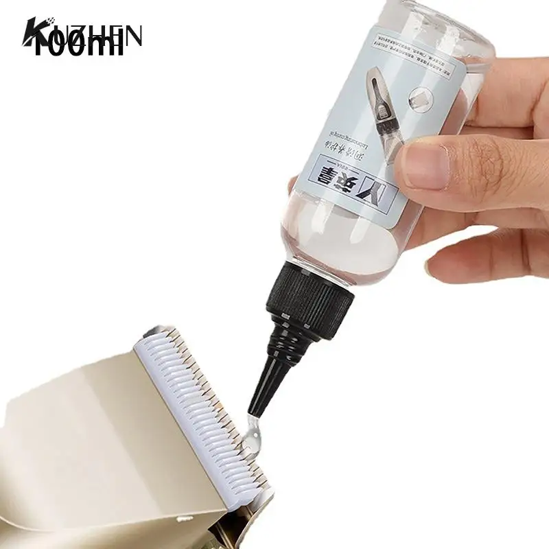 100ml Electric Clipper Shaver Maintenance Oil lubrificante Hair Trimmer Blade Oil prevenire arrugginire cucire Hair Salon Clipper Oil